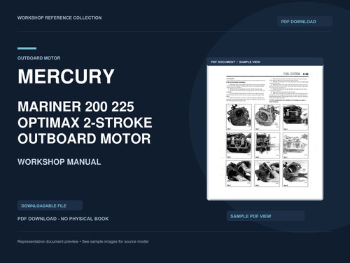 Mercury mariner 200 - mariner,