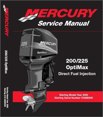 Mercury 200 225 optimax dfi - mercury,