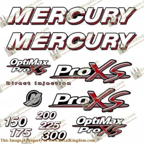 Kit decalcomanie mercury - kit,
